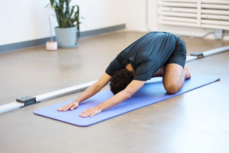 Learn how yoga mat thickness and material affect your practice.