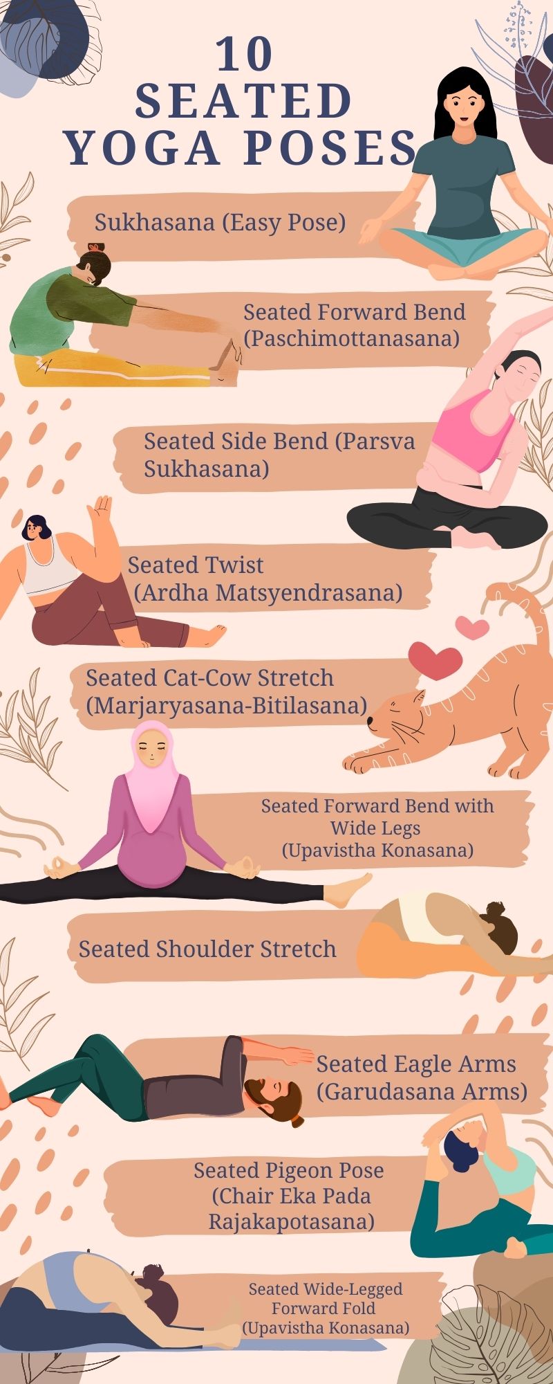 10 Seated Yoga Poses